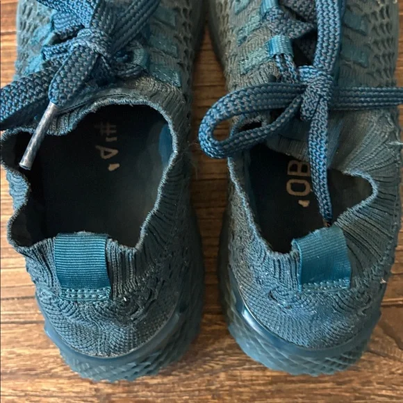 NOBULL Allday Knit Sneakers Deep Teal Size 9 EUC - Picture 5 of 7